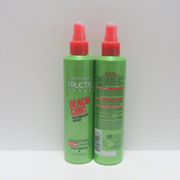 GARNIER FRUCTIS STYLE BEACH CHIC TEXTURIZING SPRAY -EXTRA STRONG HOLD 3 -2PCLOT - Picture 2 of 2